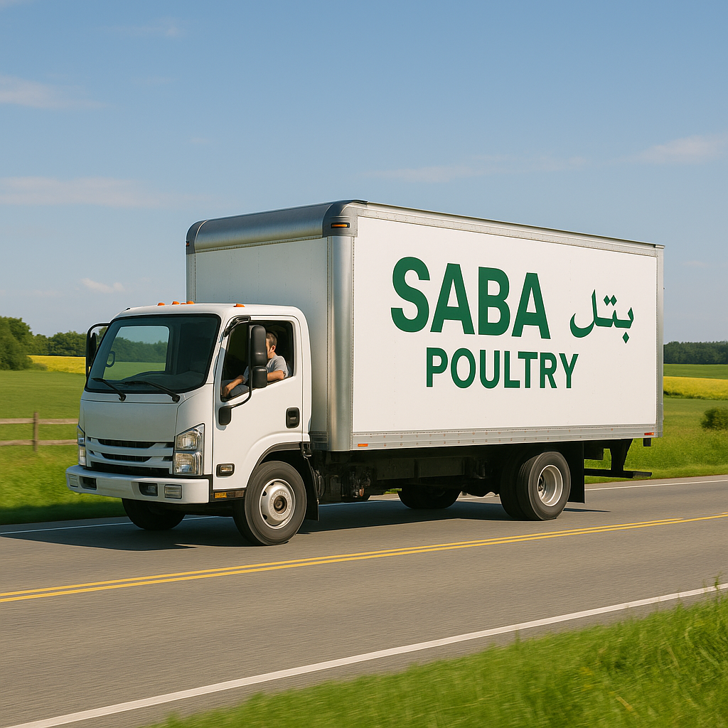 Farm delivery truck