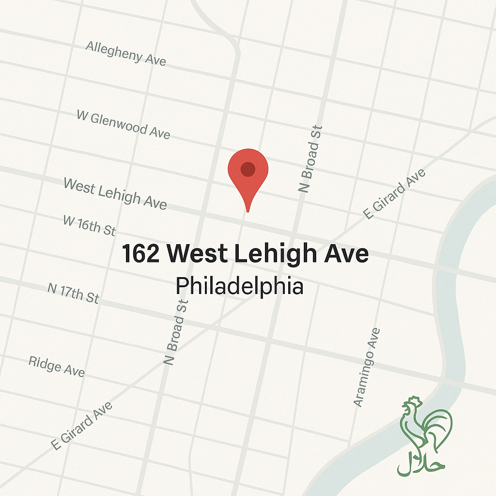 Google Map showing SABA Live Poultry location